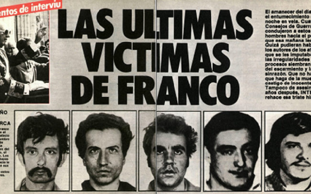 50 años de los últimos fusilamientos que hizo el franquismo